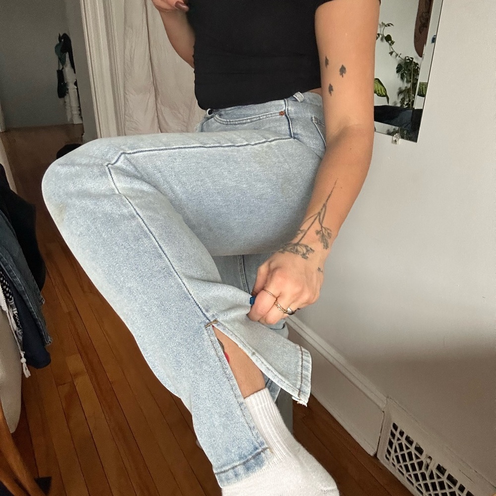 Light Blue Motel Rocks Jeans - Picture 3 of 3